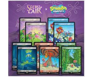 Magic the Gathering Secret Lair x Spongebob Squarepants: Terre sotto il mare (Foil)