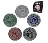 Magic the Gathering - Set di 5 sottobicchieri in metallo stampati