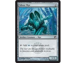 Magic: The Gathering - Silver Myr - Myr d'Argento - Scars of Mirrodin