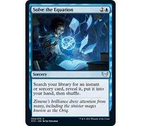 'Magic: the Gathering - Solve the Equation - Risolvere l''Equazione - Strixhaven: School of Mages'