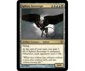 Magic The Gathering - Sphinx Sovereign - Sfinge Sovrana - Shards of Alara