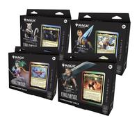 Magic: The Gathering Tcg: Final Fantasy - Commander Deck (Set Of 4)... NUOVO