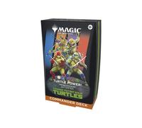 Commander Magic Tartarughe Ninja Mazzo Deck Teenage Mutant Turtle Power ENG mtg
