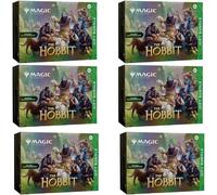 Magic: The Gathering The Hobbit Sealed Case 6x Gift Bundle ENG + 100 Sleeves By Baruzcard