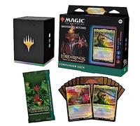 Magic: The Gathering The Lord of the Rings: Tales of Middle-earth Commander Deck - The Hosts of Mordor (100-Card Deck, 2-Card Collector Booster Sample Pack + Accessories) (Versione Inglese)