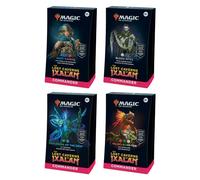 Magic: The Gathering The Lost Caverns of Ixalan Commander Deck Bundle - Include tutti e 4 i mazzi (Ahoy Mateys, Blood Rites, Explorers of The Deep, Veloci-ramp-tor)
