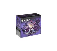 Magic The Gathering Throne of Eldraine Bundle Gift Edition | Illustrazione alternativa | 10 buste di espansione | 1 busta da collezione | Accessori