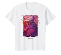 Magic: The Gathering Urza Lord High Artificer Portrait Maglietta, Bambini, Bianco, 12 Anni