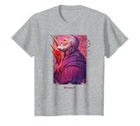 Magic: The Gathering Urza Lord High Artificer Portrait Maglietta, Bambini, Grigio Melange, 6 Anni