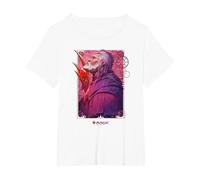 Magic: The Gathering Urza Lord High Artificer Portrait Maglietta, Donna Plus-Size, Bianco, 3X