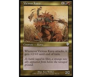 Magic: The Gathering - Vicious KAVU - KAVU Perverso - Invasion