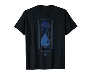 Magic: The Gathering Water Clock Blue Mana Symbol Big Poster Maglietta