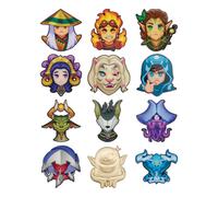 Magic: The Gathering World Pin Badge Mystery Pin Badge Display (12)