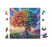Magic Tree of Life Rompicapo 100 Pezzi Leonardo Da Vinci Per Adulti Cartone Rigido Ultima Cena Per Collezione E Regalo Da Passatempo Migliore Vendita 28x28cm