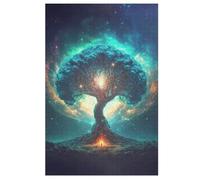 Magic Tree Puzzle Games for Adults E Bambini - for Creativity And Mindfulness - Challenging Jigsaw Puzzles 1000 Pezzi for Family 78×53cm