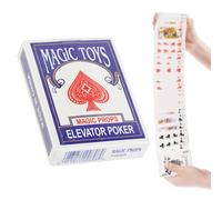 Magic Trick Cards, Interactive Playing Deck, Cool Close-Up Prop, Silent Illusion Tool Set, 3,54 x 2,68 pollici, Entertainment Accessory for Party Street Performance Teaching Demo Use