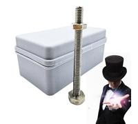 Magic Trick Screw - Close Up Magic Mentalism Magic Gimmicks, Bending Tricks Props Prank Toys Street Novelty Fun | for Stage Show Tool Gathering Party Magics Stage