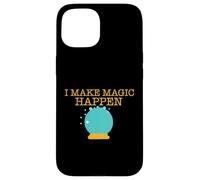 Magic Tricks Crystal Ball Design per maghi Custodia per iPhone 15