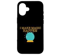 Magic Tricks Crystal Ball Design per maghi Custodia per iPhone 16