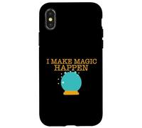 Magic Tricks Crystal Ball Design per maghi Custodia per iPhone X/XS