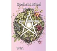 Magic Under The Moonlight - Witch Planner & Book of Shadows | Grimoire Journal for Spells, Rituals, Moon Phases, Crystals & Herb