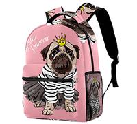 Magic Unicorn Are Real Flower Moon Zaino per laptop e doppio portabottiglie per borse da scuola per adolescenti