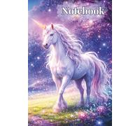 Magic Unicorn Notebook: Enchanted Waterfall Dreams for Girls