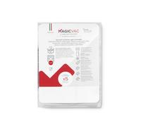 Magic Vac, 50 Sacchetti Sottovuoto 30x40cm Rigati e Brevettati, per Congel 30x40