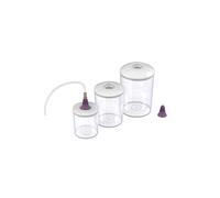 SET NR 3 CONTENITORI CON TAPPO BOTTIGLIA INCLUSO trasparente MAGIC VAC