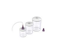 SET NR 3 CONTENITORI CON TAPPO BOTTIGLIA INCLUSO trasparente MAGIC VAC