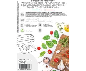 Magic Vac Rotolo Sottovuoto Goffrato 30 cm 6 m 2 pz