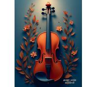 Magic Violin Notebook: Music Journal for Violin Students and Composers