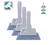 Magic Window Track Cleaner, 2025 Upgraded Window Groove Cleaning Brush Tools Set, Hand-held Windows Track Cleaner Brushes Tools Set for Windows lides Gaps Tile Lines Shutter Car Vent (3Pcs*A)