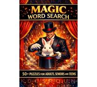 Magic Word Search: 50+ Fun & Relaxing Brain Puzzles for Adults, Seniors and Teens