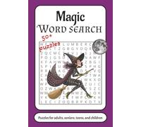 Magic word search puzzle book: word searches with easy to read print about magic, witches, wizards & more