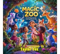 Magic Zoo: Enchanting Animals Coloring Book for Kids: A Fun and Whimsical Coloring Adventure for Boys and Girls Ages 4-8