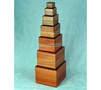 Magica/Stage Magic Tricks - Nido di scatole in legno/Nest of Boxes - Wooden