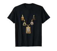 Magical Arts - Collana con ciondolo a forma di Buddha, amuleto tailandese Maglietta