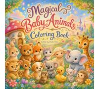 Magical Baby Animals Coloring Book