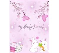 Magical Bunny Sparkle Journal with Books & Butterflies