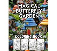 Magical Butterfly Garden: 40 Big and Beautiful Butterfly Designs for Kids
