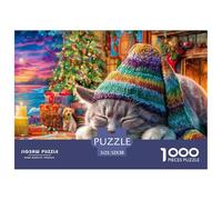 Magical CatsUltimate Challenge Jigsaw Puzzles for Adults Conquer The 1000-Piece (Advanced) Impossible, Hard, And Difficult Challenging Puzzle Educational Games - This Is The Pinnacle Gift Jigsaw Puzz