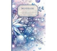 Magical Christmas Notebook, 6" x 9", dotted, 60 sheets
