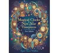 Magical Clocks & Fantasy Timepieces Coloring Book for Adults: Asymmetrical Fantasy Clocks, Elegant Timepieces & Festive Details Inspired by New Year, ... Relaxation, Stress Relief and Creative Escape