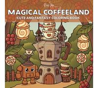 Magical Coffeeland: Cute and Fantasy Coloring Book
