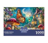 Magical CottageAwe-Inspiring Jigsaw Puzzles for Adults A 1000-Piece (Advanced) Saga of Impossible, Hard, And Difficult Challenging Puzzle Games for Women & Men - A Bonding Adventure for Adults And Ki