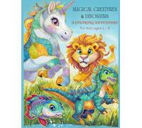 Magical Creatures and Dinosaurs: A Coloring Adventure