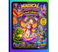 Magical Creatures Coloring Book for Kids: HERO • Magical Creatures Coloring Book • Volume 10 | Unicorns, Dragons, Mermaids, Fairies & Legendary Beasts | 50+ Fun Pages | Ages 4-8