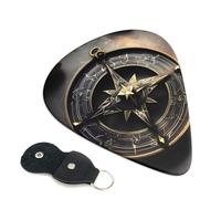 Magical Design - Plettri per chitarra con rune norrene, 6 plettri per chitarra, stampa su entrambi i lati, per chitarra acustica, basso, ukulele, chitarra elettrica (0,46 mm, 0,71 mm, 0,96 mm)