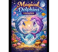 Magical Dolphins Coloring Book: Whimsical Dolphins for Creative Minds